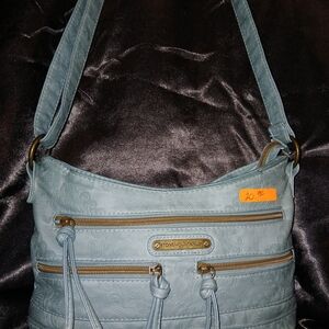 Stone Mountain Accessories Teal Shoulder Bag
